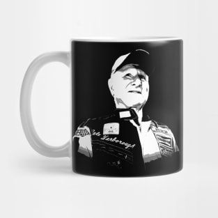 cale yarborough black and white Mug